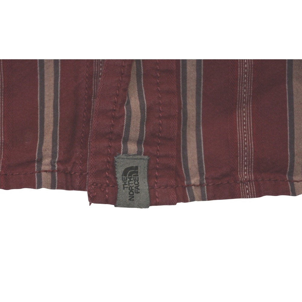 VTG The North Face Mens Plaid Button Up Shirt Long Sleeve‎ Red Tan XL - Picture 3 of 7